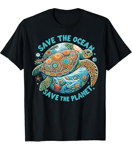 Amazon.com: Save The Planet Eco Design T-Shirt For Men, Women, and